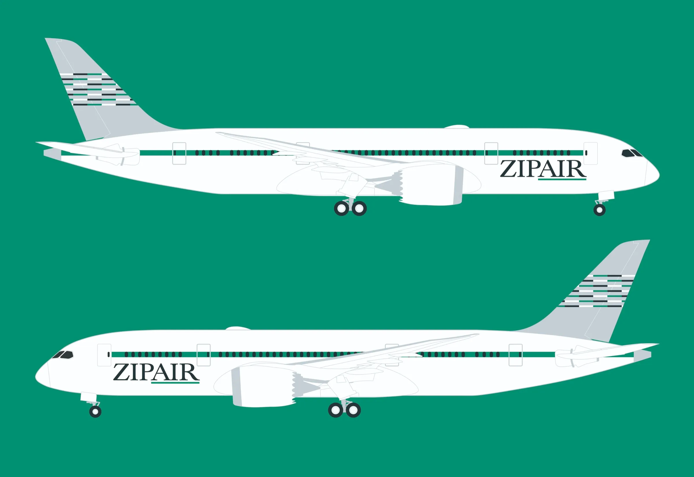 ZIPAIR aircraft